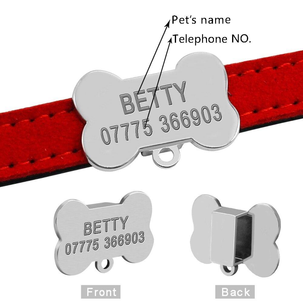 Personalized Puppy Collar with ID Tag - Lovepawz