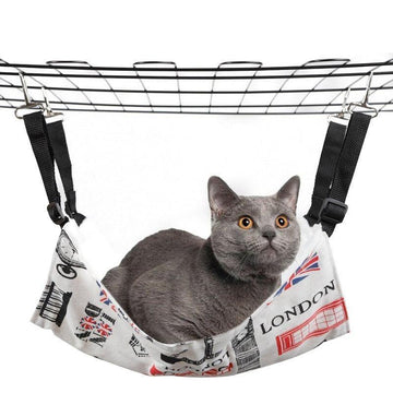 Durable Hanging Cat Hammock Lounger Bed - Lovepawz