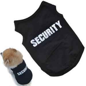 Pet Dog Security Graphic Clothing Vest - Lovepawz