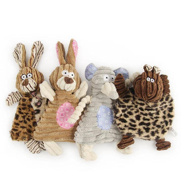 Corduroy Flat Fluff Toys - Lovepawz
