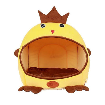 Foldable Cat Chicken Shaped Dog House - Lovepawz