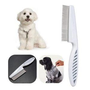 Cat Dog Flea Protection Comb Brush Fur Remover - Lovepawz