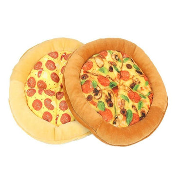 Pet Plush Toy Squeaky Pizza Pie - Lovepawz