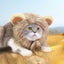 Lion Mane Dog Cat Wig Hat Costume - Lovepawz