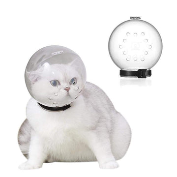 Grooming Cat Breathable Space Protection Anti-bite Muzzle Mask Helmet - Lovepawz