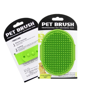 Dog Pet Brush Massage Cleaner Silicone Cat Glove - Lovepawz