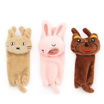 3Pc Cat Animal Squeak Sound Bear Toys - Lovepawz