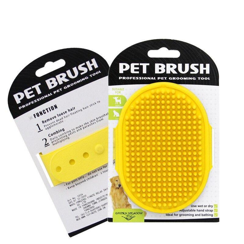 Dog Pet Brush Massage Cleaner Silicone Cat Glove - Lovepawz