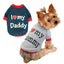"I Love My Daddy/Mommy" Dog Autumn Sweatshirt - Lovepawz
