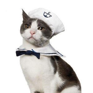 Adjustable Cat Sailor Outfit Costume - Lovepawz