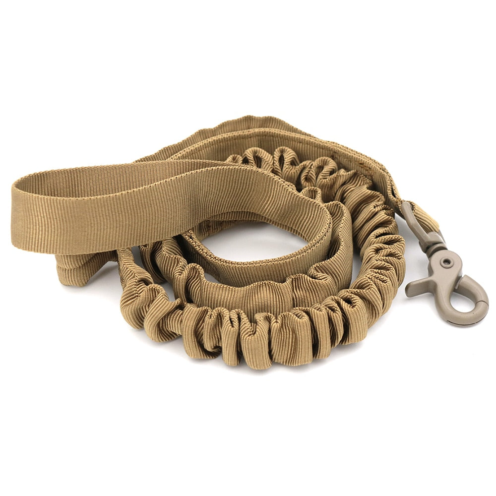 Tactical Bungee Dog Leash Quick Release Lead - Lovepawz