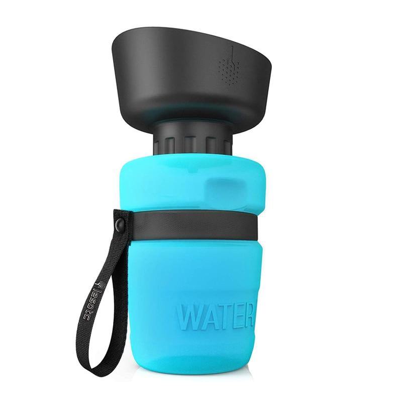 Portable Dog Water Bottle Drinking Bowl Upgraded 2 in 1 Pet Travel Bowl - Lovepawz
