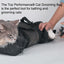 Cat Nail Clipping Cleaning Grooming Restraint Bag No Scratching Biting for Bathing - Lovepawz