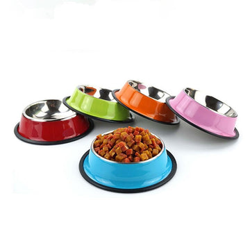 Colorful Stainless Steel Bowls - Lovepawz