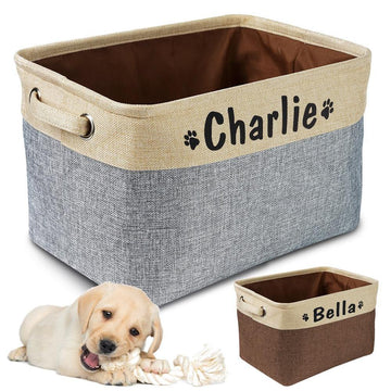 Personalized Toy Storage Basket - Lovepawz
