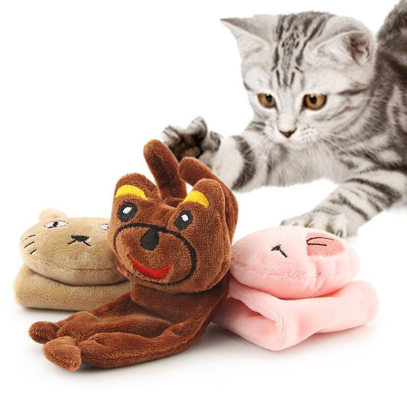 3Pc Cat Animal Squeak Sound Bear Toys - Lovepawz