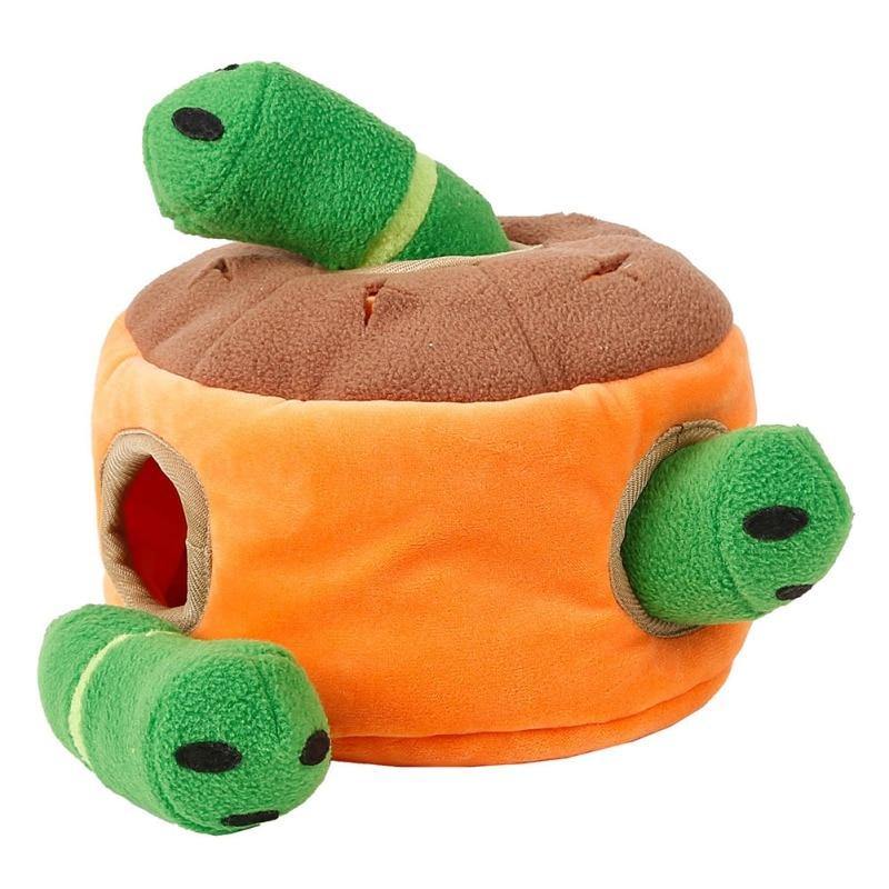 Dog Snuffle Cute Worm Food Toy - Lovepawz