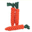 Dog Carrot Rope Chewing Puppy Cleaning Teeth Toy - Lovepawz