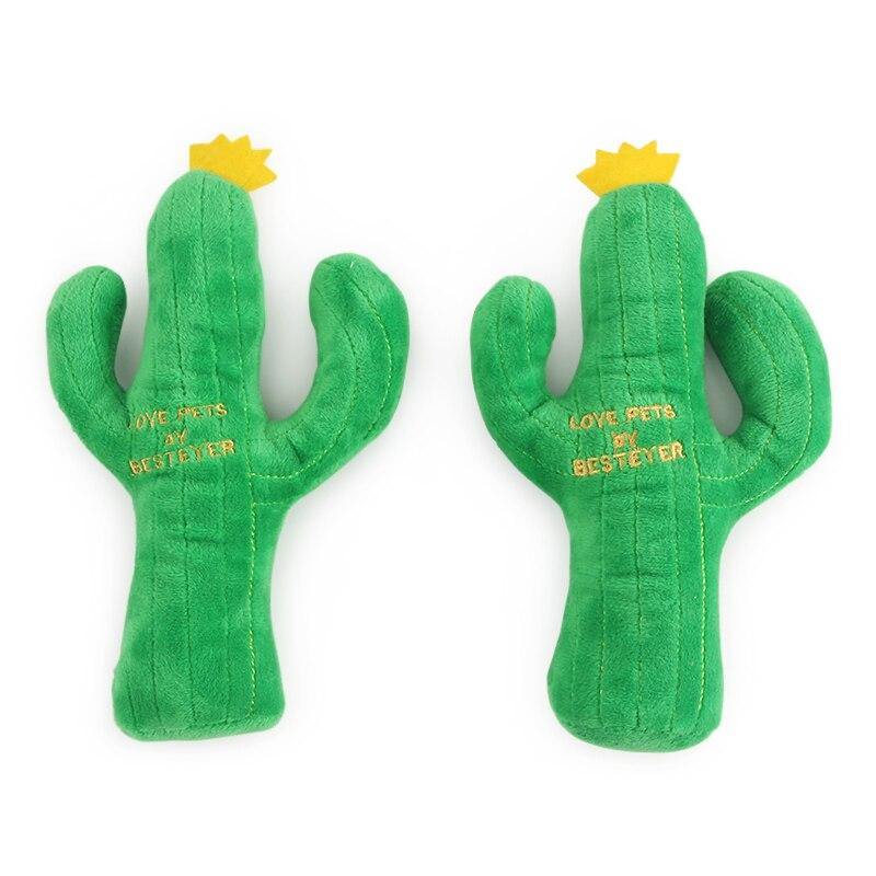 Cactus Plush Squeak Toy - Lovepawz